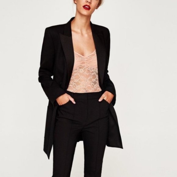 Zara Tops - FREE with Bundle NWT Zara Lace Bodysuit